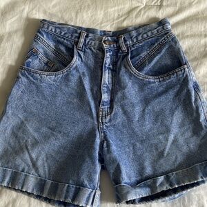 Vintage Bill Blass denim shorts